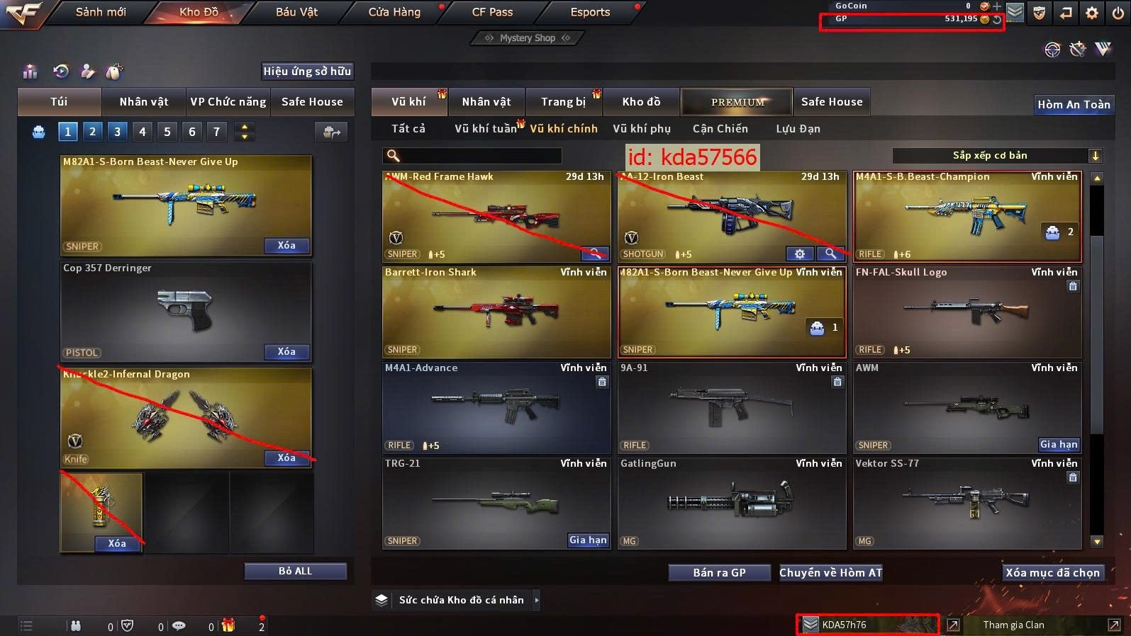M4 beast champion, 3Z never give up tân binh